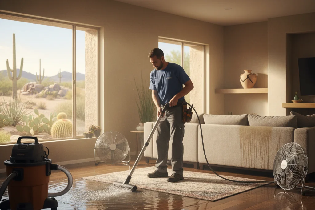 Water Damage Restoration specialist serving a Las Vegas property
